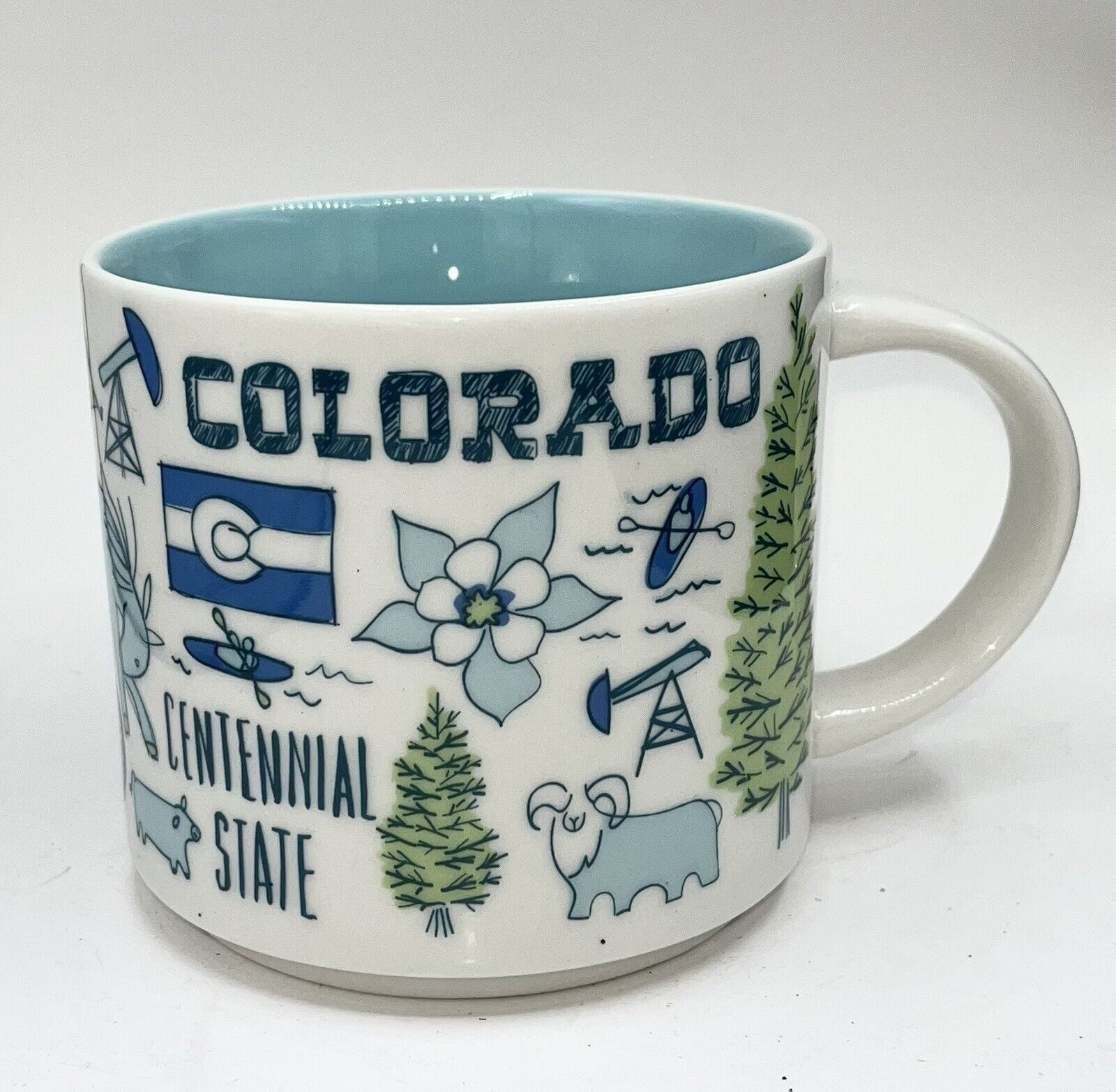 2019 Starbucks Colorado BEEN THERE SERIES 14 oz Coffee Mug EUC