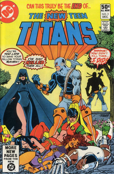 New Teen Titans, The (1st Series) #2 GD; DC | low grade - 1st Appearance Deathst