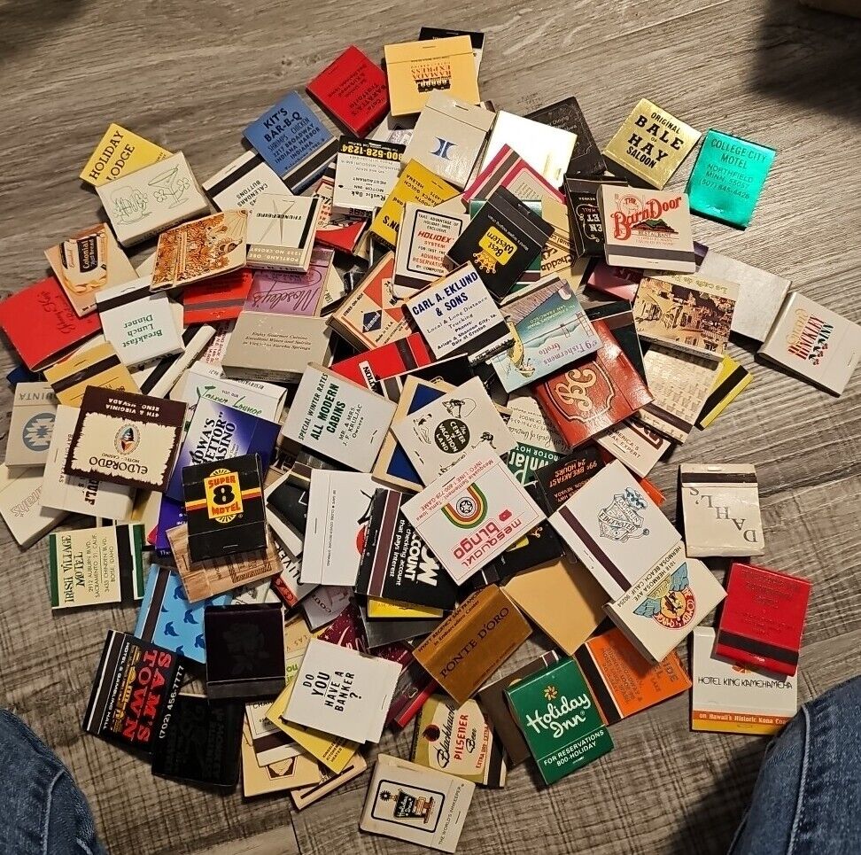 Lot\'s Of  Matchbooks Vintage  Mixed Lot #7 Varity Of States