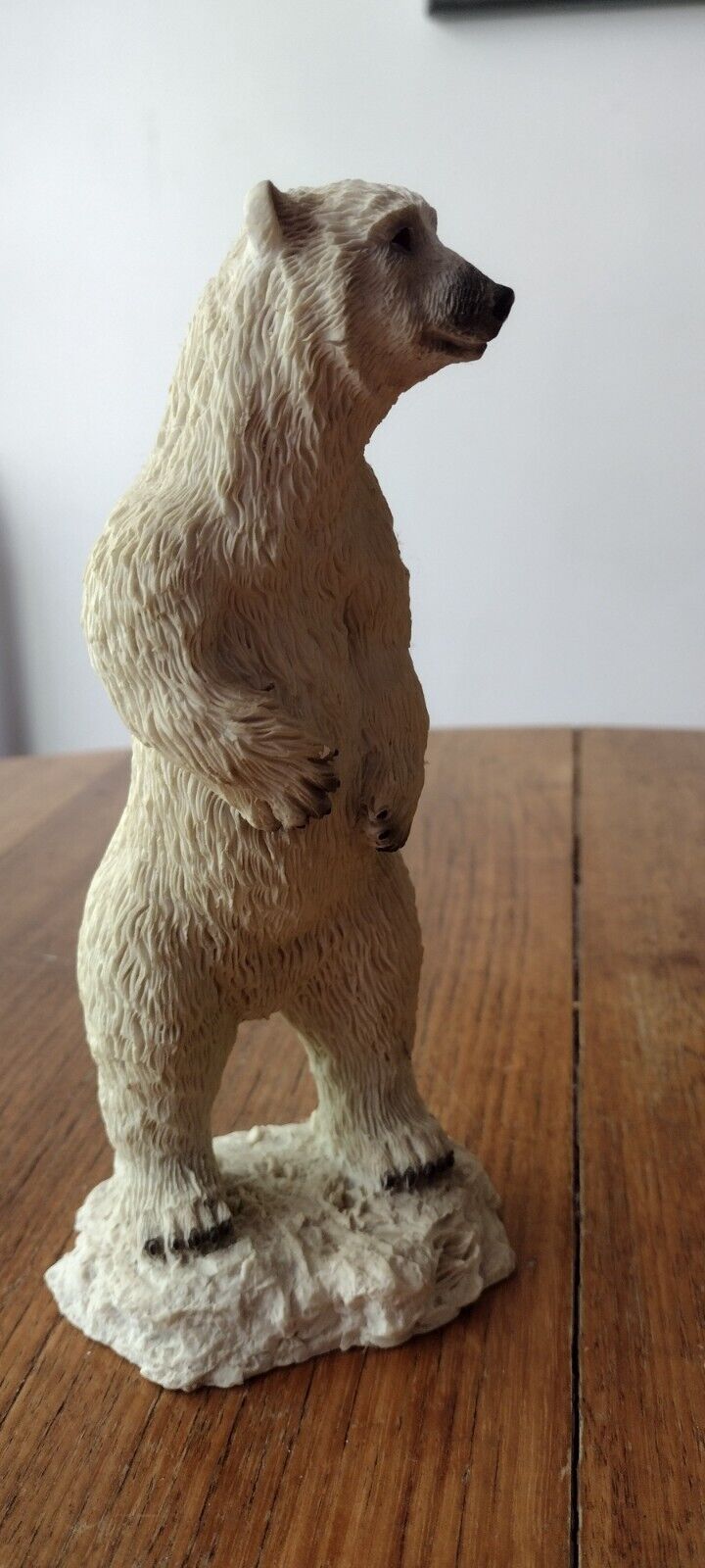 Resin Polar Bear standing Figurine 7.25
