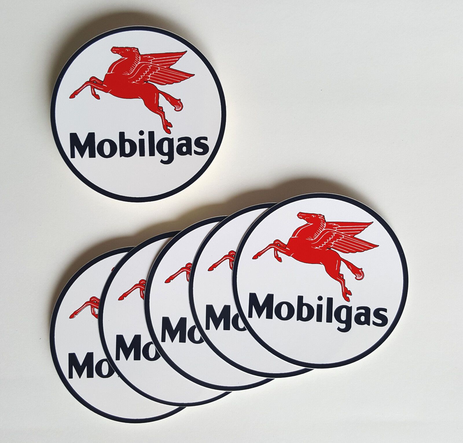 Set of 6 Mobilgas 3\