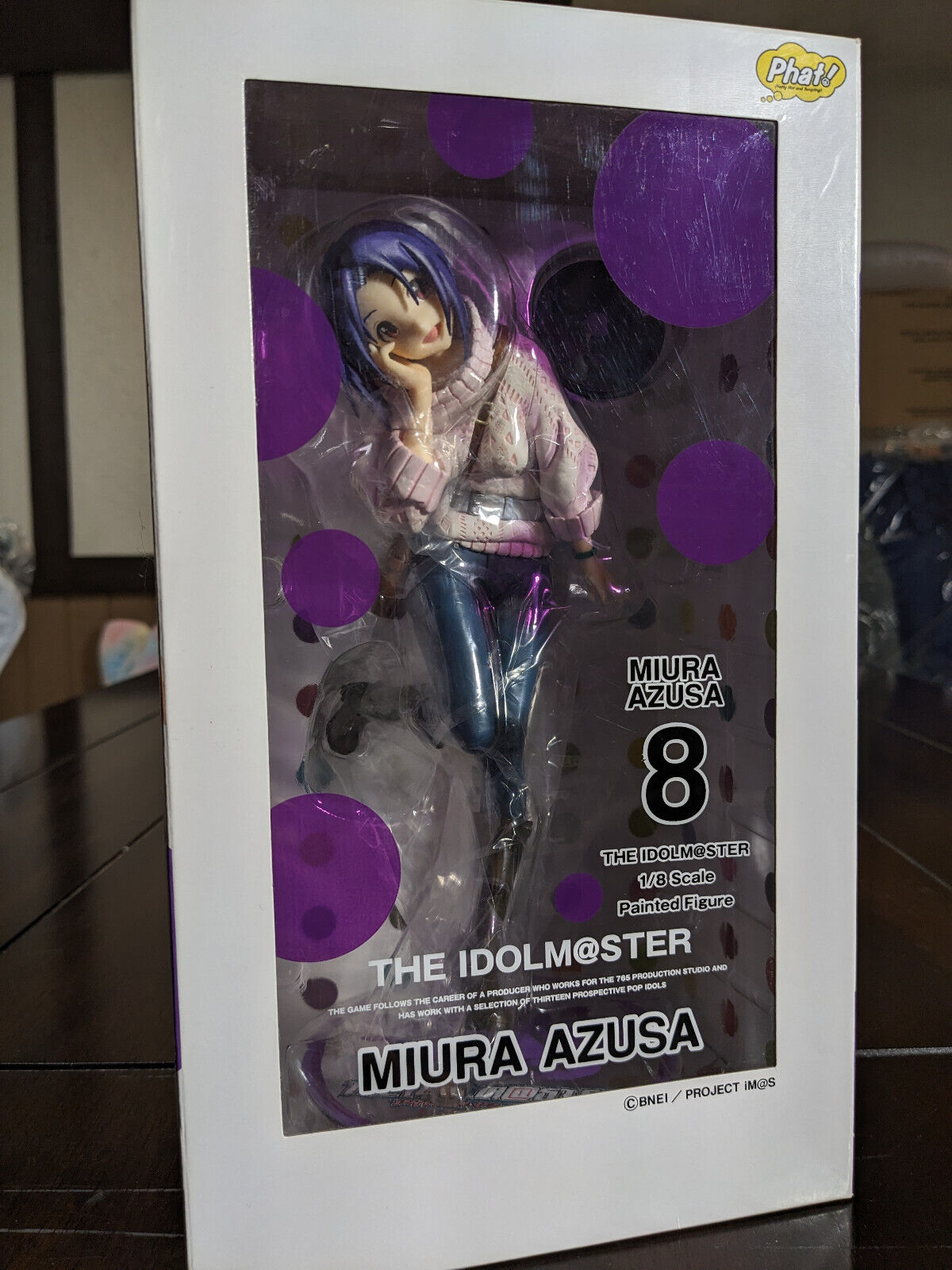 Phat Idolm@ster Azusa Miura DVD Jacket Ver. 1/8 Scale Figure
