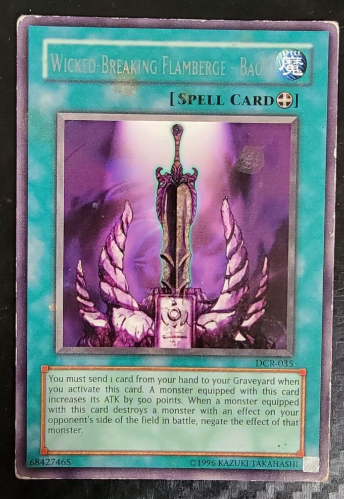 Yu-Gi-Oh Trading Card Game -  Wicked-Breaking Flamberge - Baou - DCR-035