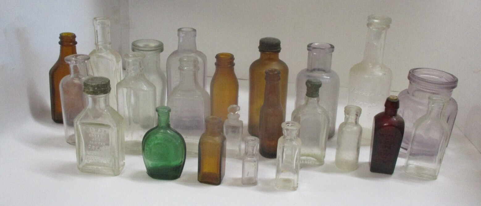 Vintage Small Miniature Bottle Lot