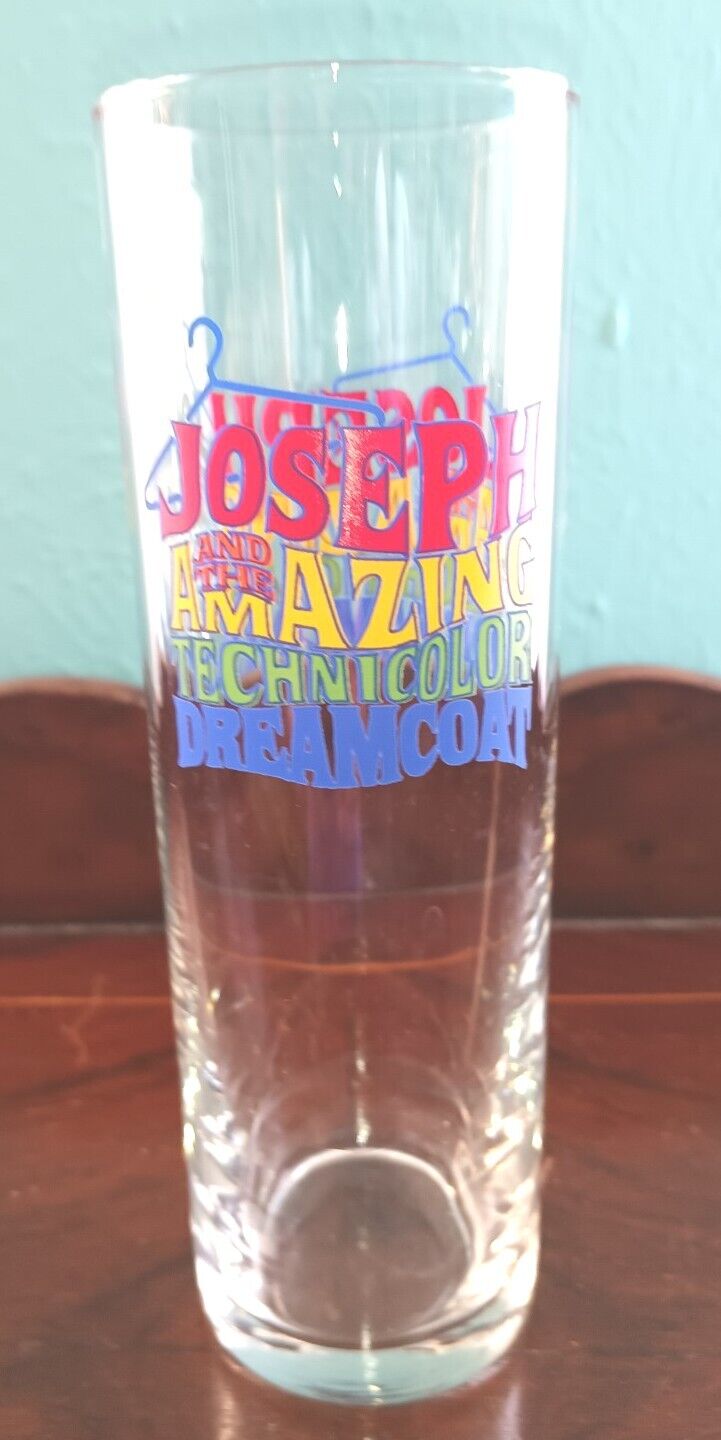  Joseph and the Amazing Technicolor Dreamcoat Long Island Iced Tea Bar Glass 7\