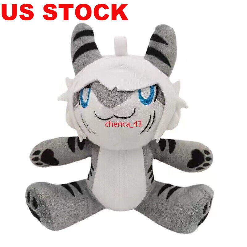 US 25cm/10inches High Changed Cat Shark Tigershark Stuffed Plush Doll Sit Toy