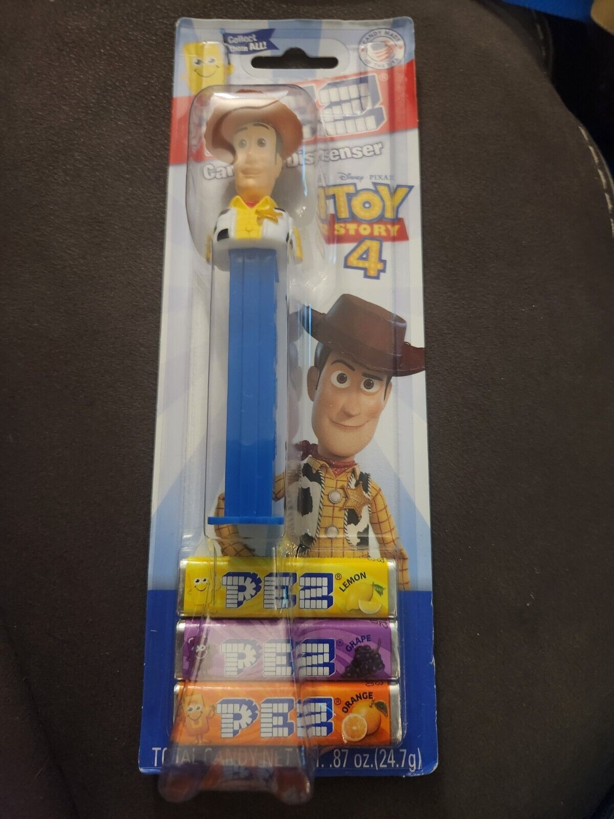 Toy Story 4 Woody PEZ Candy & Dispenser NIP