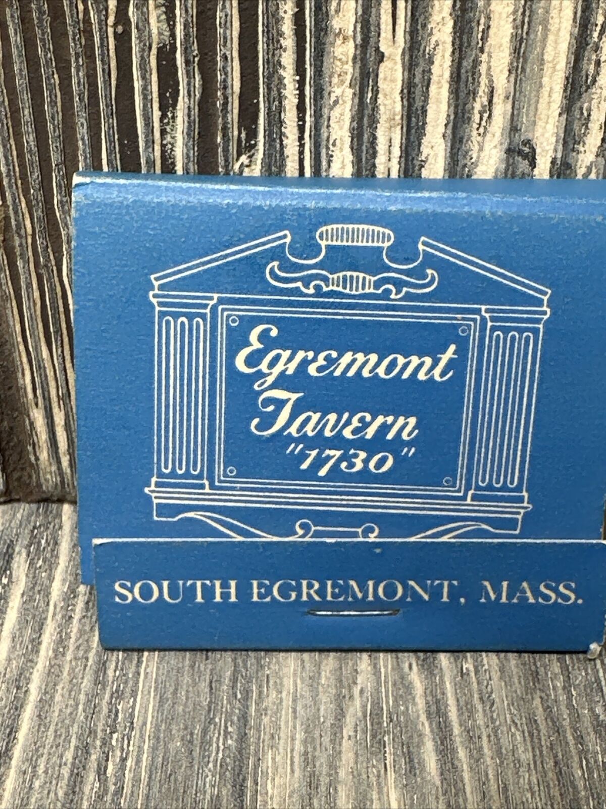 Vintage Egremont Tavern 1730 South Egremont MA Matchbook Advertisement
