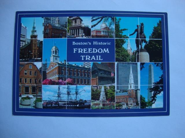 Railfans2 334) Boston Massachusetts Freedom Trail, USS Constitution, Paul Revere