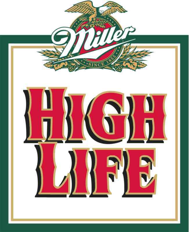 Miller High Life Vintage Vinyl Sticker Decal 6