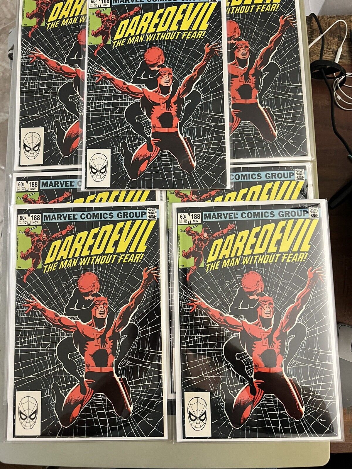 Daredevil #188 9.6-9.8 candidates - 7 copies