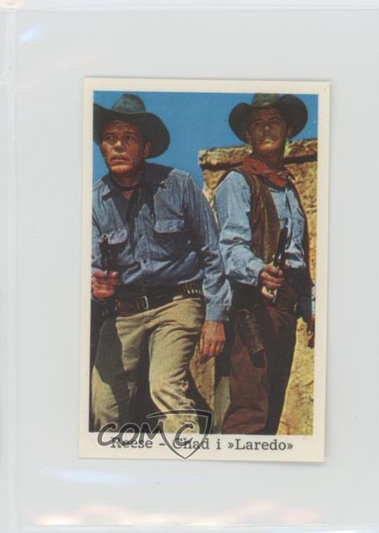 1968 Dutch Gum Unnumbered Western Set Reese Chad i Laredo f5h