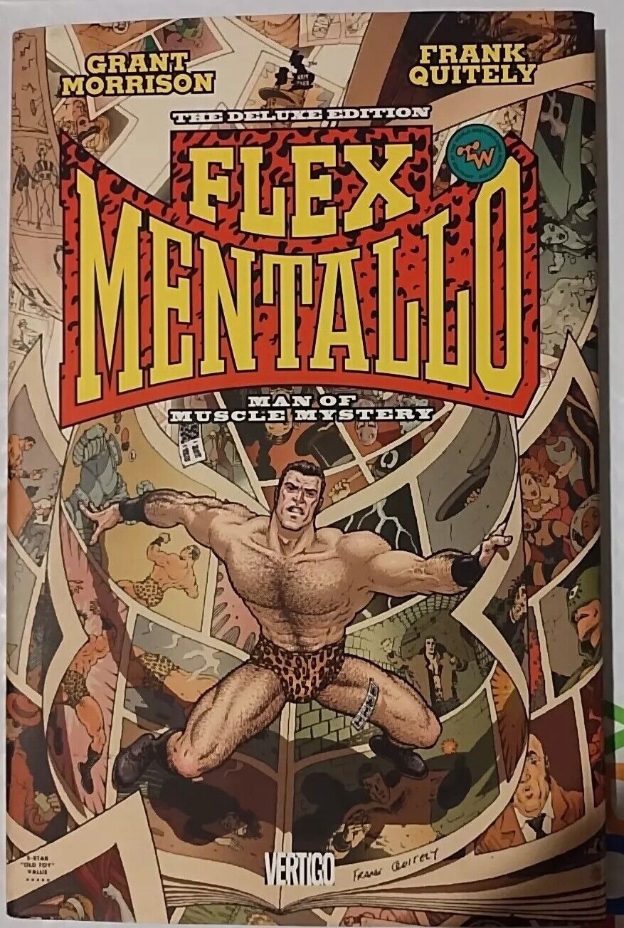 Flex Mentallo: Man of Muscle Mystery Hardcover +Dust Jacket DC Comics 2012 VG fr