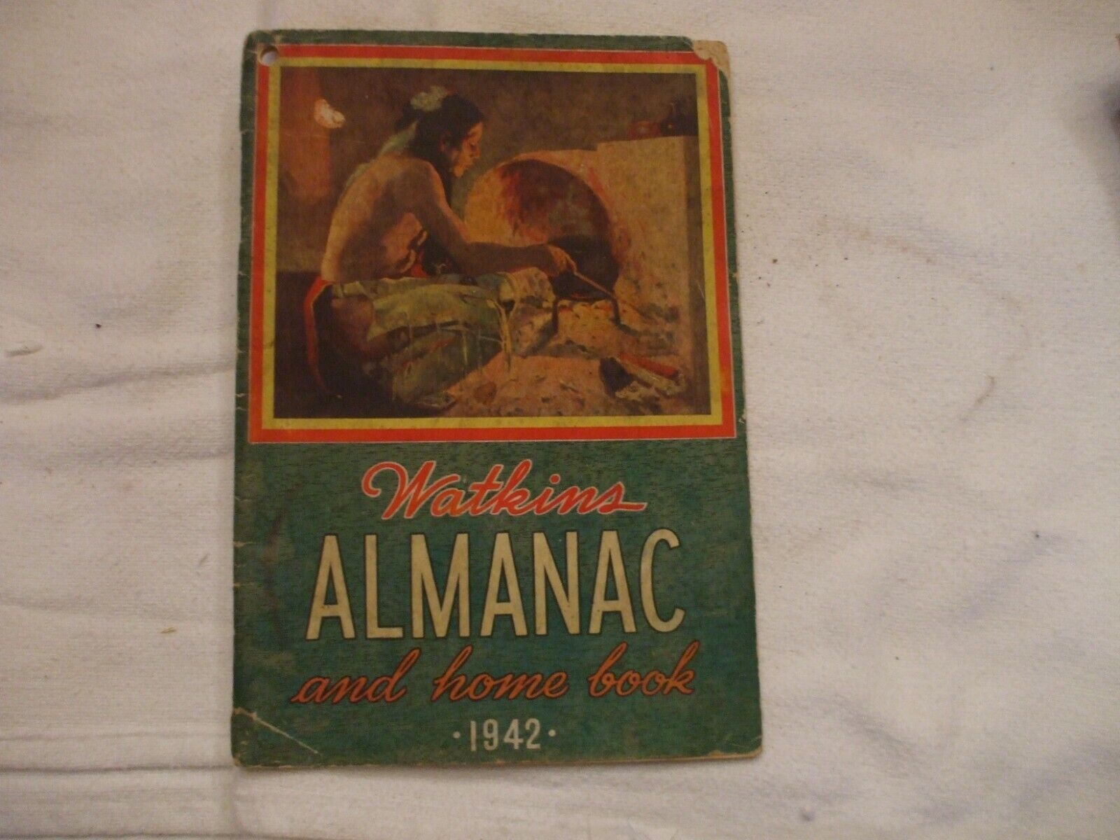 1942 WATKINS ALMANAC AND HOME BOOK
