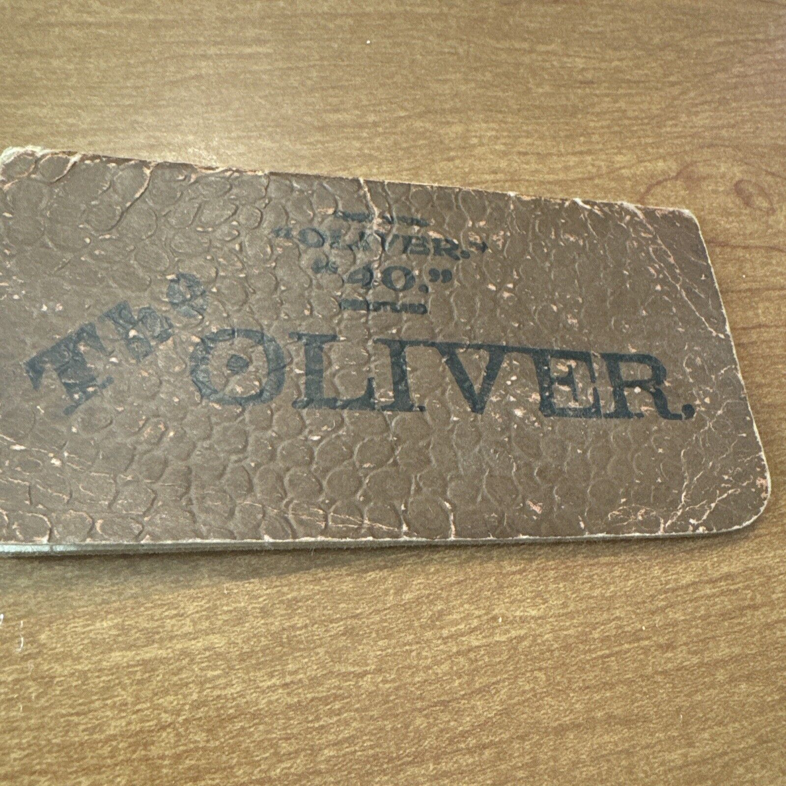 ANTIQUE OLIVER CHILLED PLOW WORKS POCKET LEDGER With Pictures Must See S. Bend