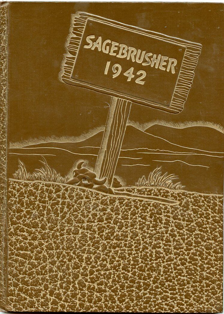 1942 Yearbook - Rock Springs Wyoming, Yearbook - Sagebrusher 