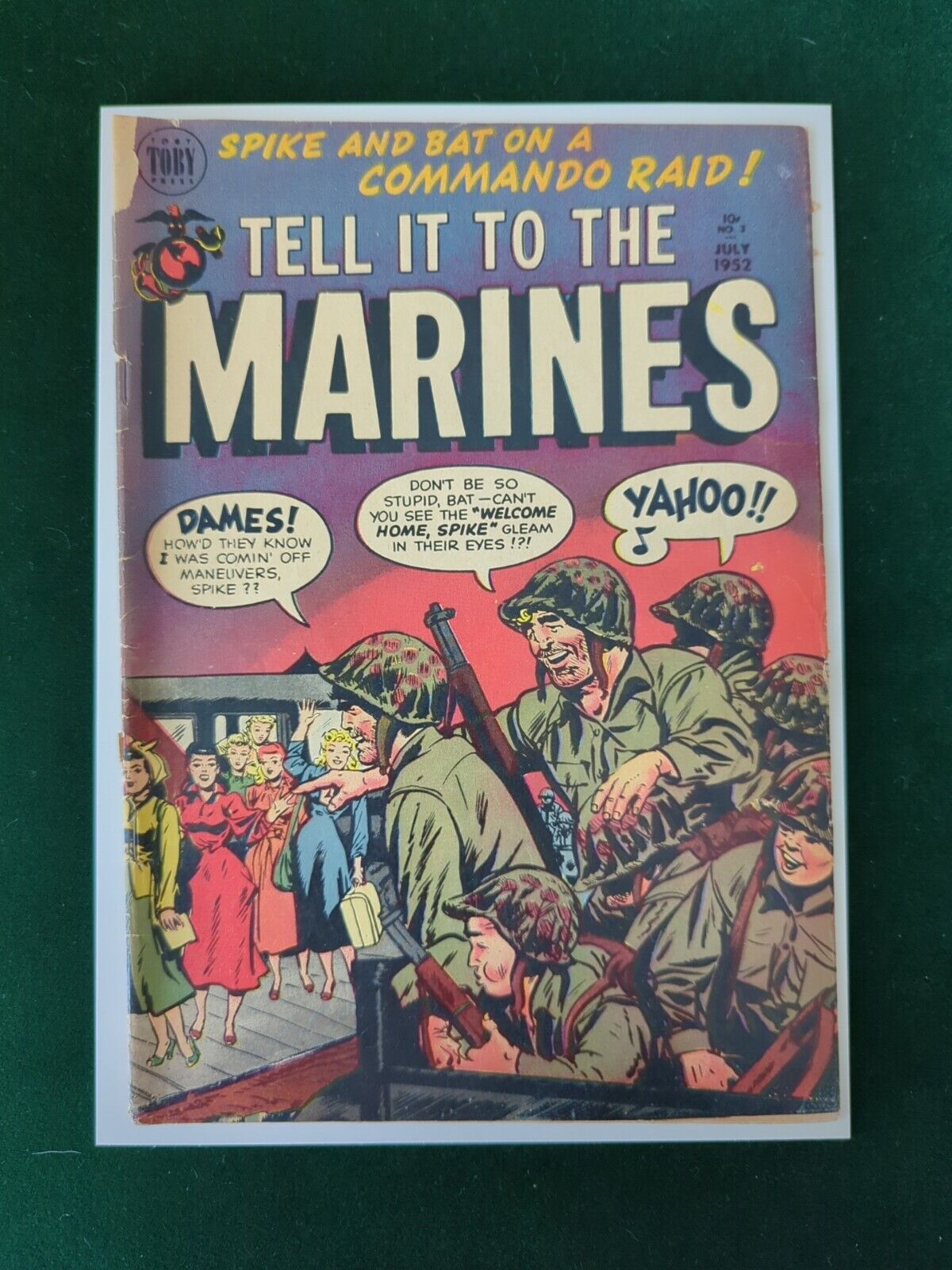 Tell It To The Marines #3 Golden Age VG- 3.5