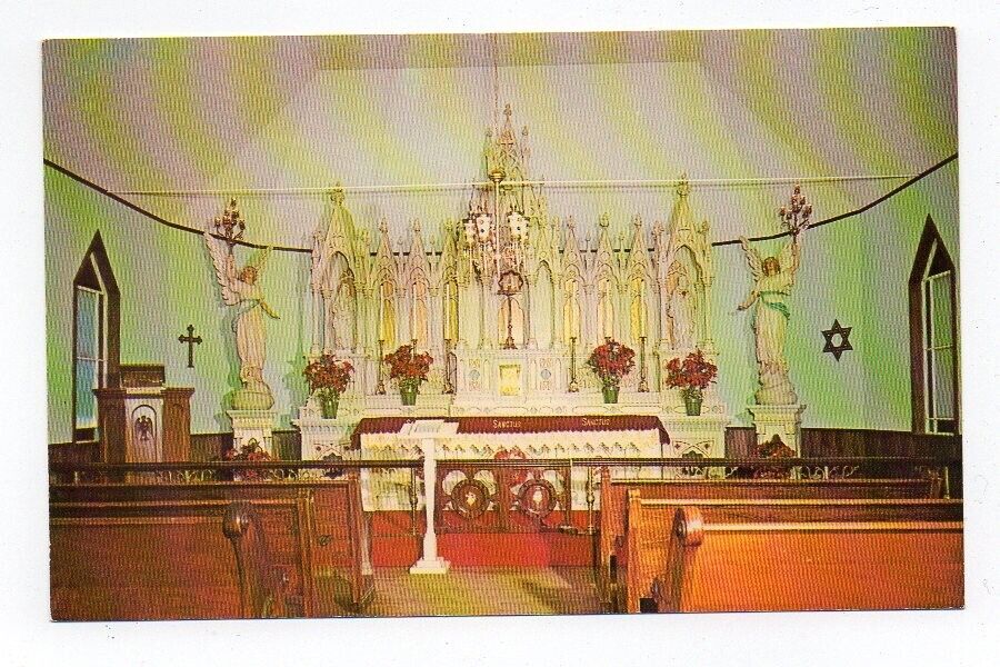 Chrome Postcard, Church of all Faiths, Santa\'s Village, Jefferson, New Hampshire