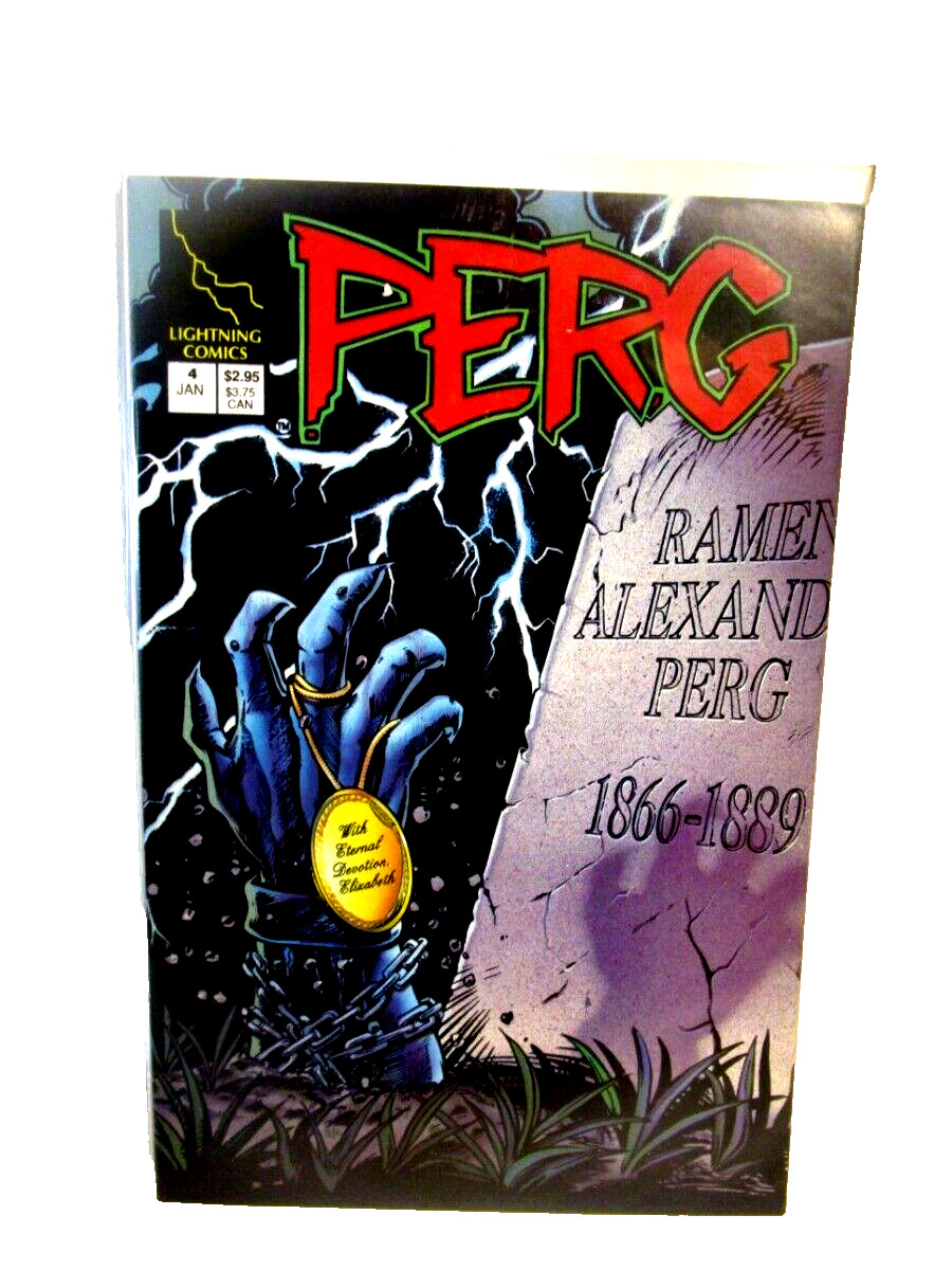 Perg #4 Lightning Comics 1994 BAGGED BOARDED