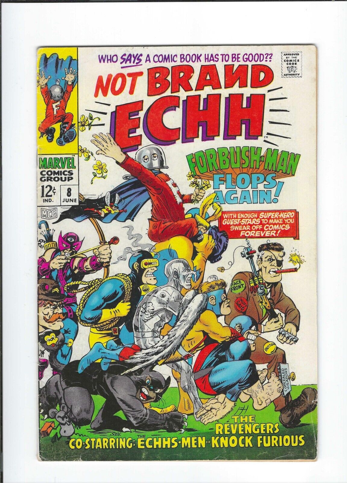 Not Brand ECHH #8: Dry Cleaned: Pressed: Bagged: Boarded FN-VF 7.0