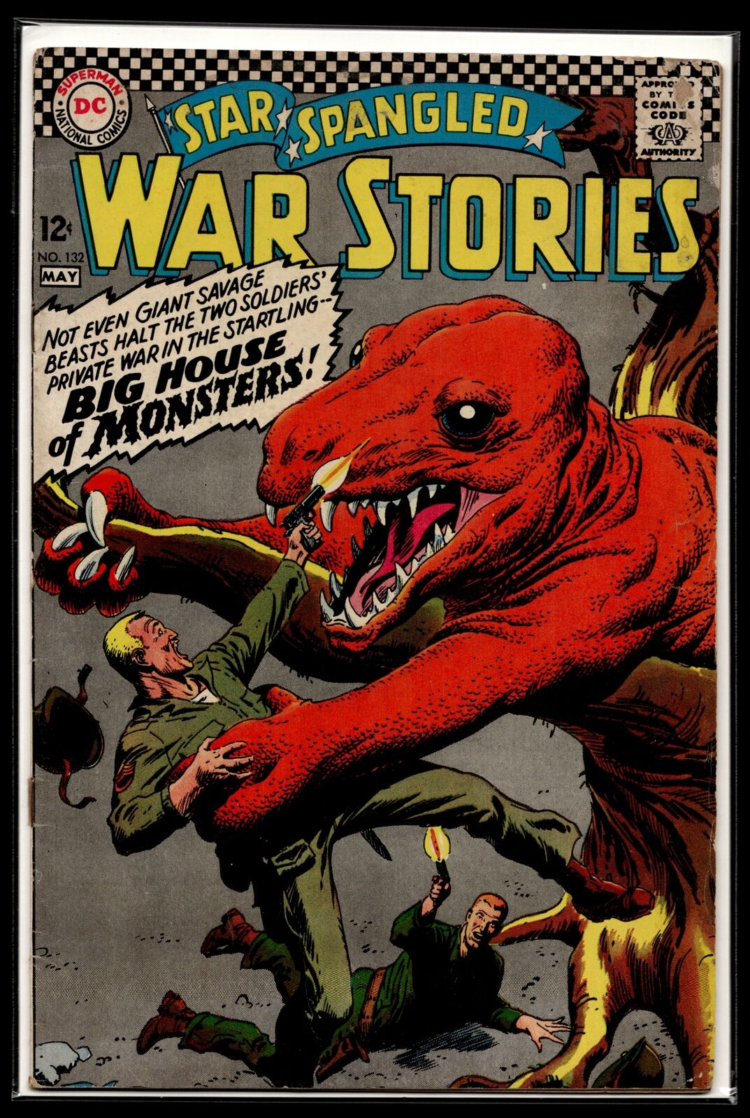 1967 Star Spangled War Stories #132 DC Comic