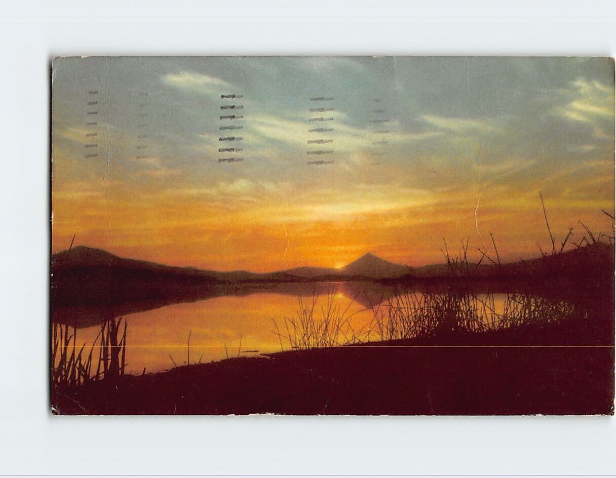 Postcard Upper Klamath Lake, Southern Oregon