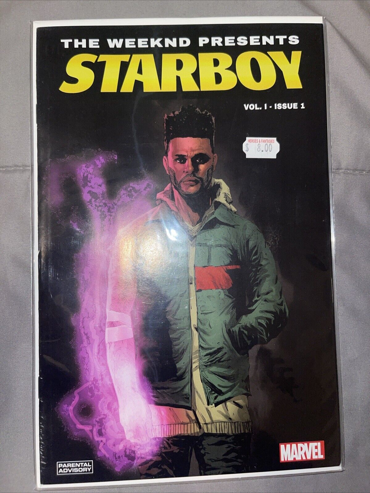 The Weeknd Presents Starboy Comic Book Volume 1 - Issue 1 (LIMITED BLACK COVER)