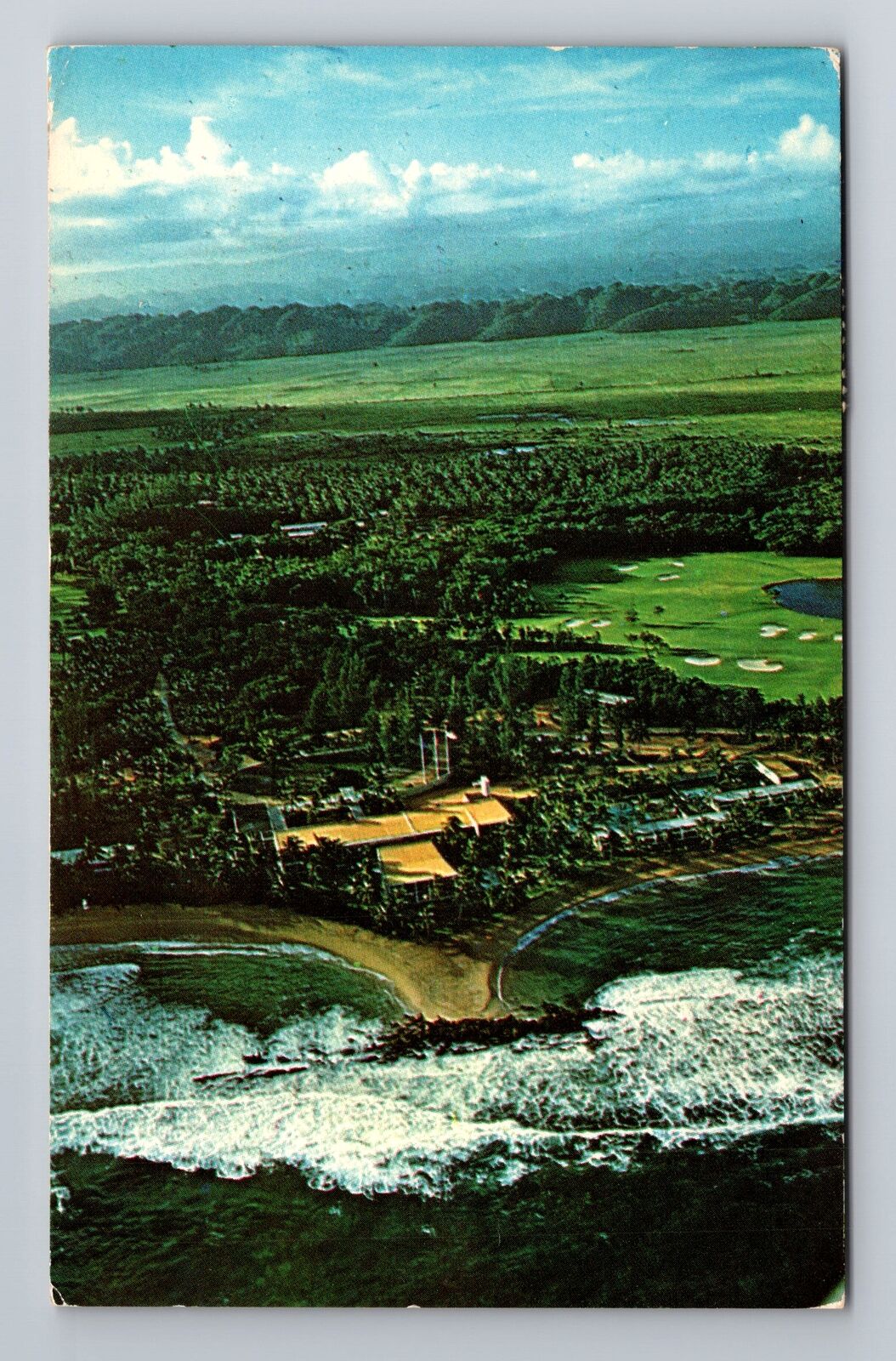 Puerto Rico, Dorado Beach Hotel, Golf Club, Advertising, Vintage Postcard