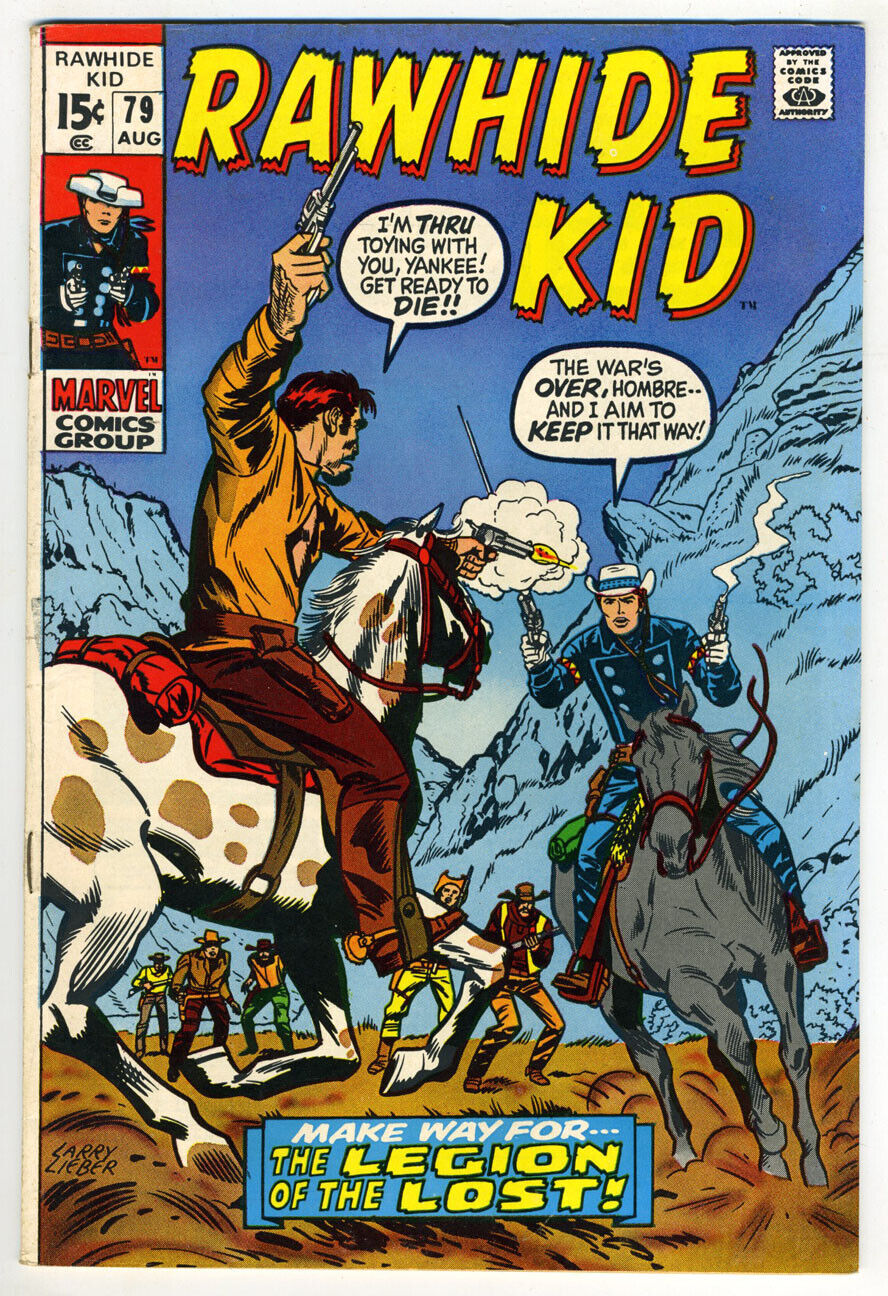 Rawhide Kid #79 1970 6.0 Fine, OW Marvel Western