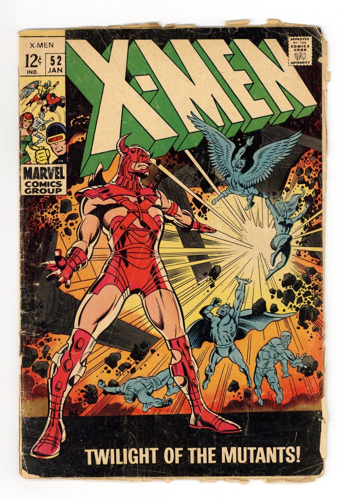 Uncanny X-Men #52 FR 1.0 1969