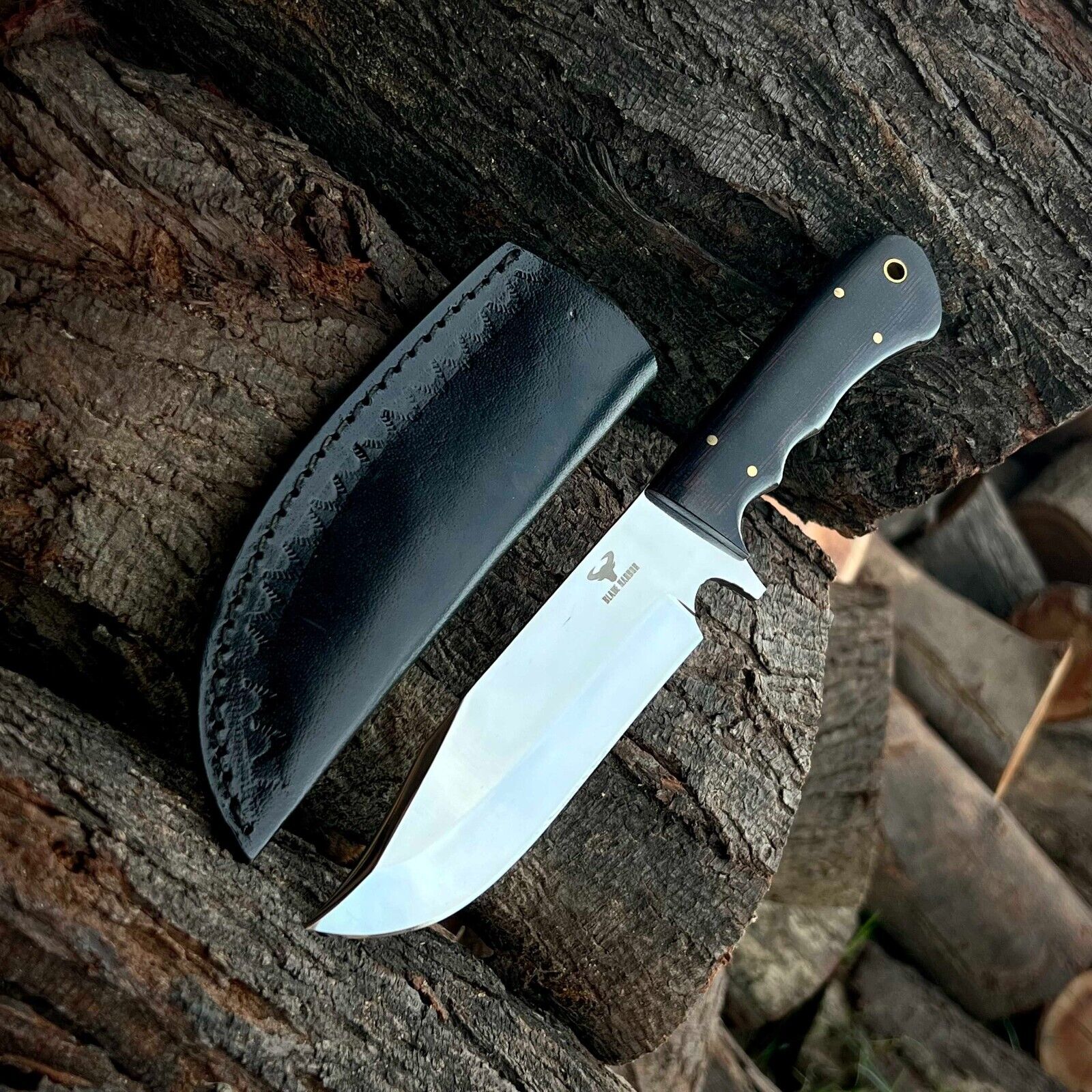 BLADE HARBOR HUNTING OUTDOOR STAINLESS CUSTOM KNIFE HAND MADE SURVIVAL CAMPING