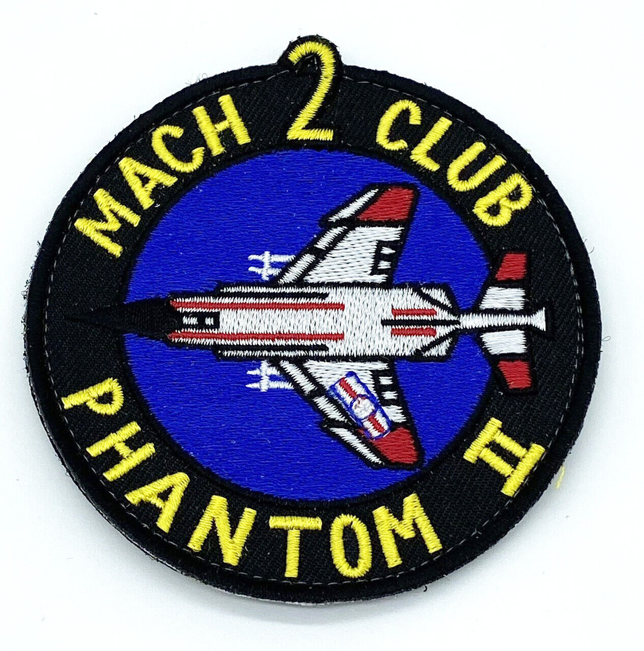 Mach 2 Club Phantom II Patch – Plastic Backing, 3.5\