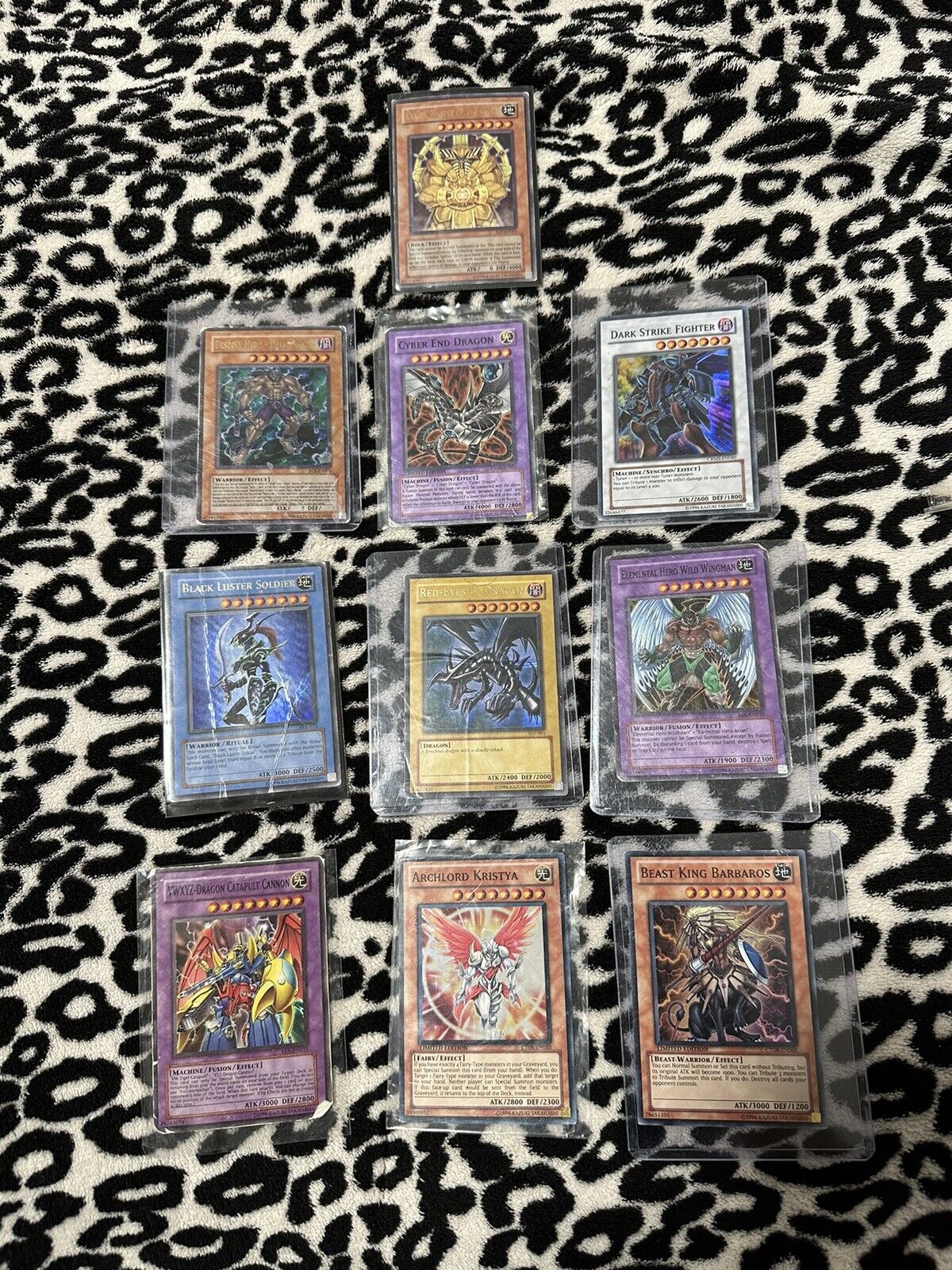 Yu-Gi-Oh Rare Luxury Collectible Cards God Cards 10 Mint Rare Yugioh Bundle