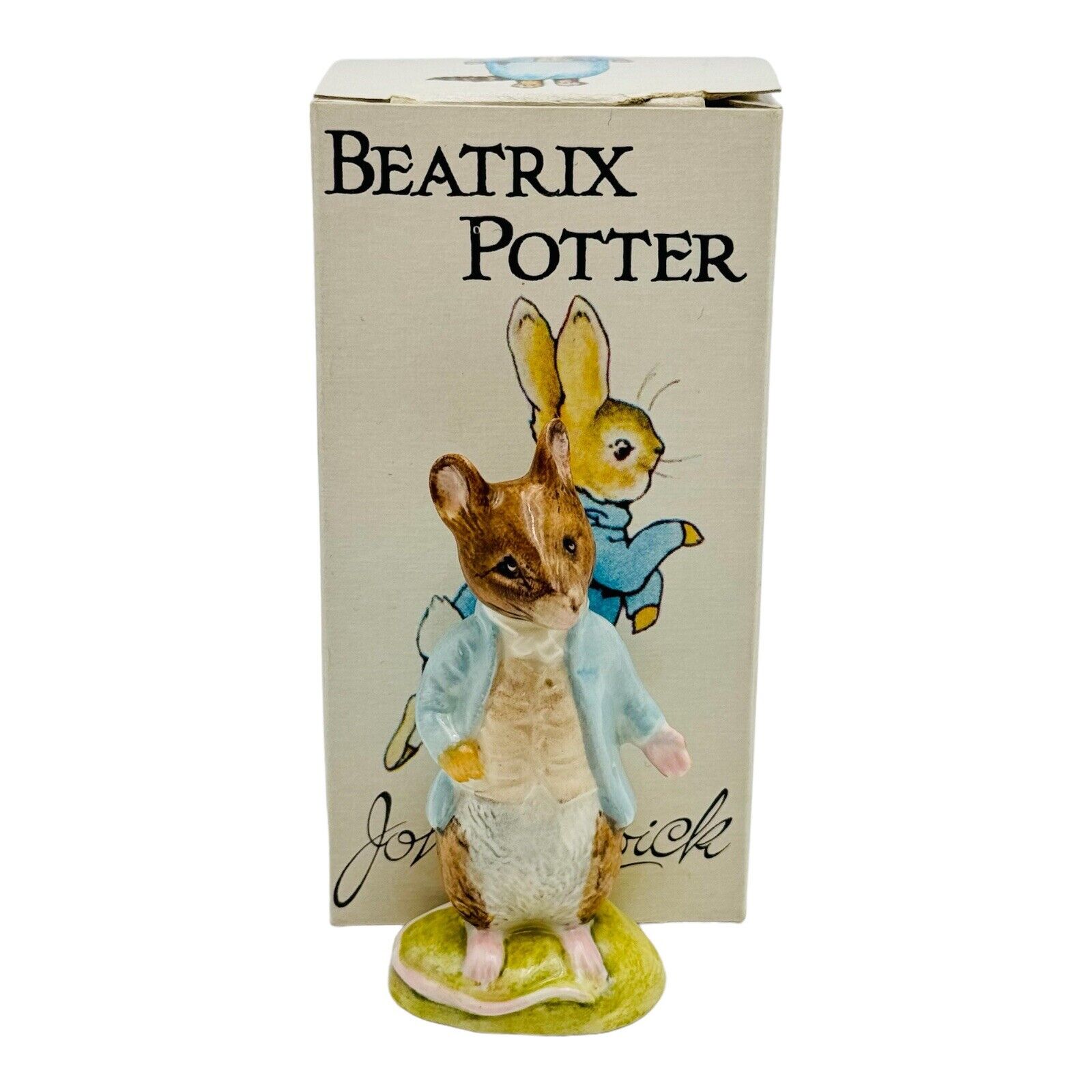 Beswick Beatrix Potter Johnny Town Mouse Figurine 1954 VTG IN BOX RARE