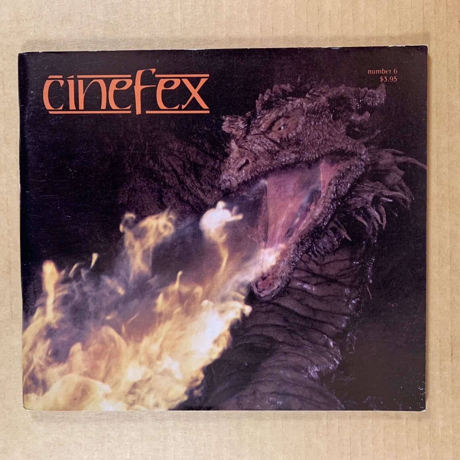 Cinefex # 6 October 1981 - Dragonslayer - Raiders of The Lost Ark