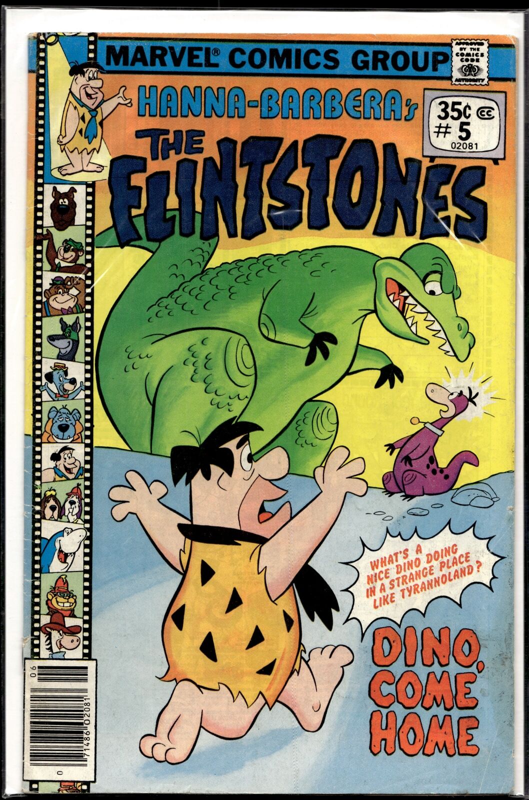 1979 Hanna-Barbera's The Flinstones #5 Marvel Comic