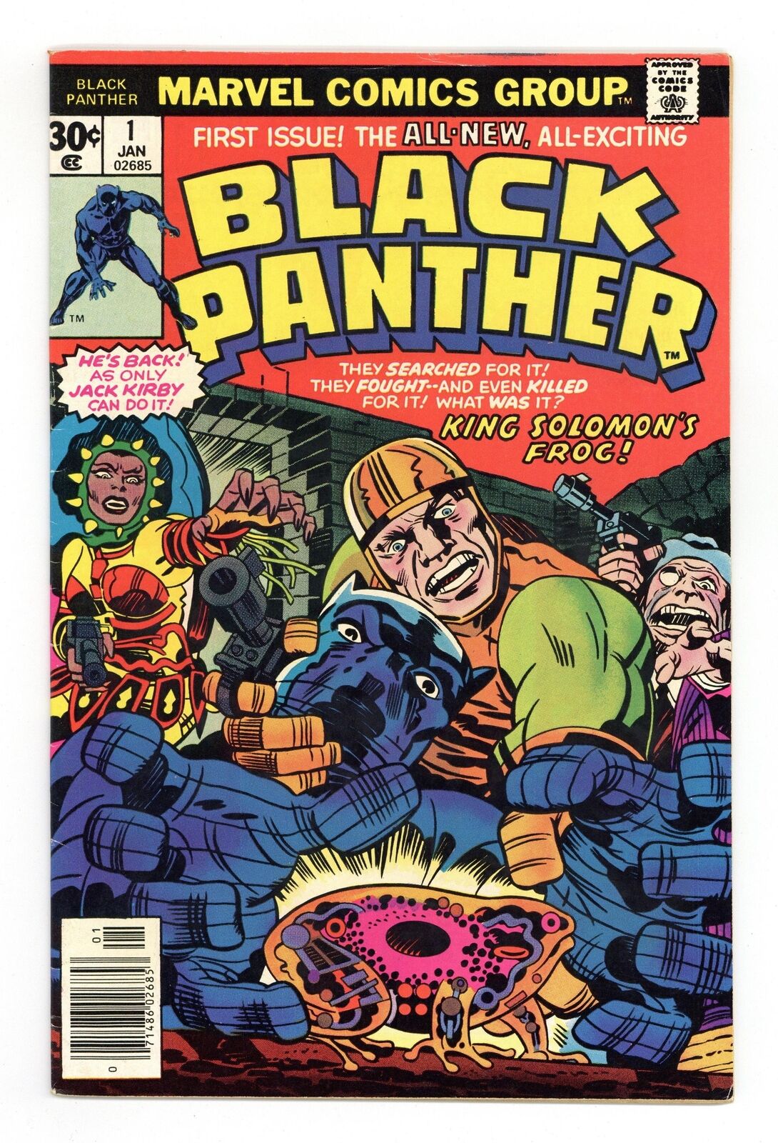 Black Panther #1 VG+ 4.5 1977