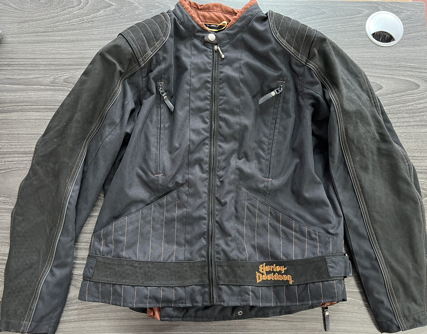Genuine ￼Harley Davidson Jacket After Dry Cleaning, Great Condition Size 1W