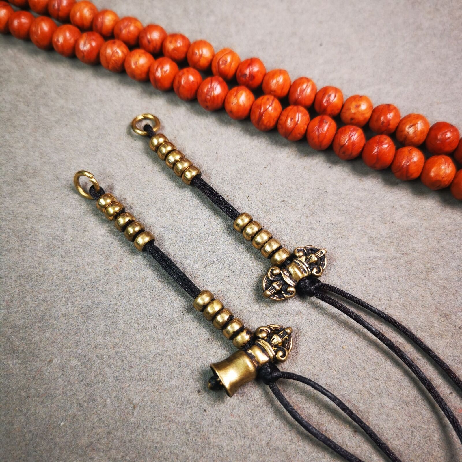 Gandhanra Handmade Tibetan Buddhist Mala Bead Counters for Prayer Bead Necklace