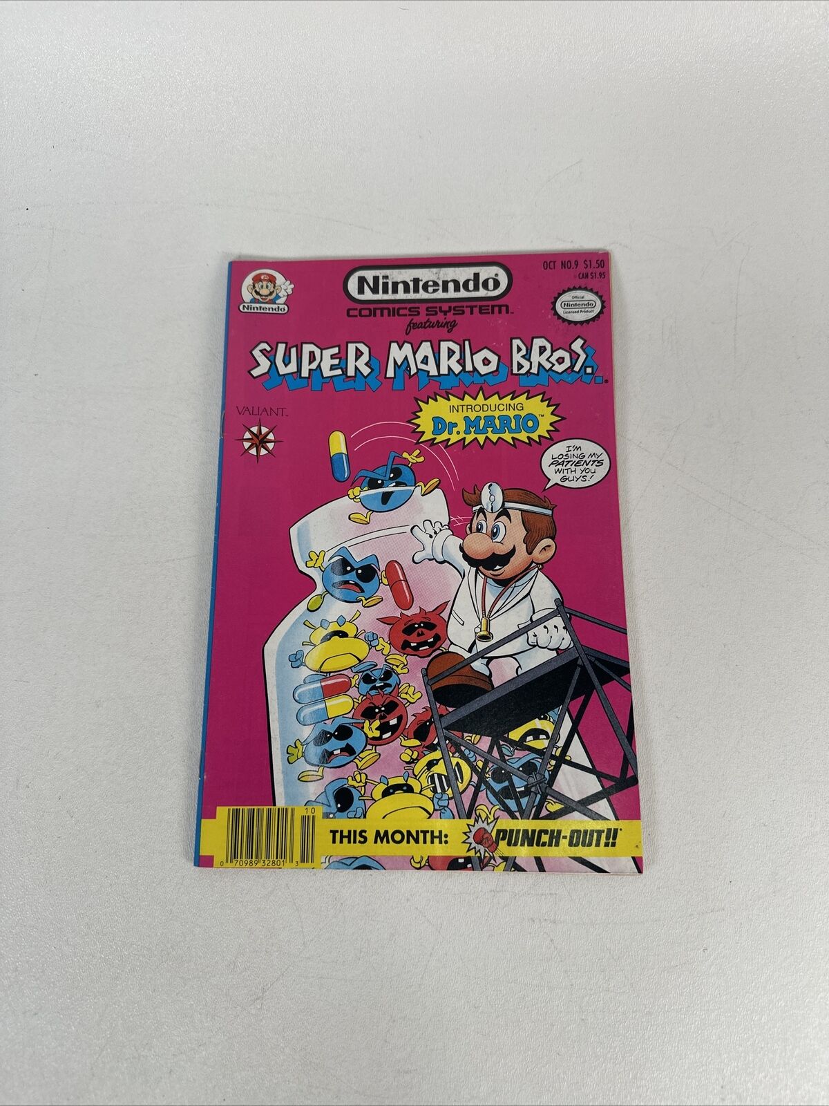 Nintendo Comics System 9 Valiant Comics Featuring Super Mario Bros Dr. Mario