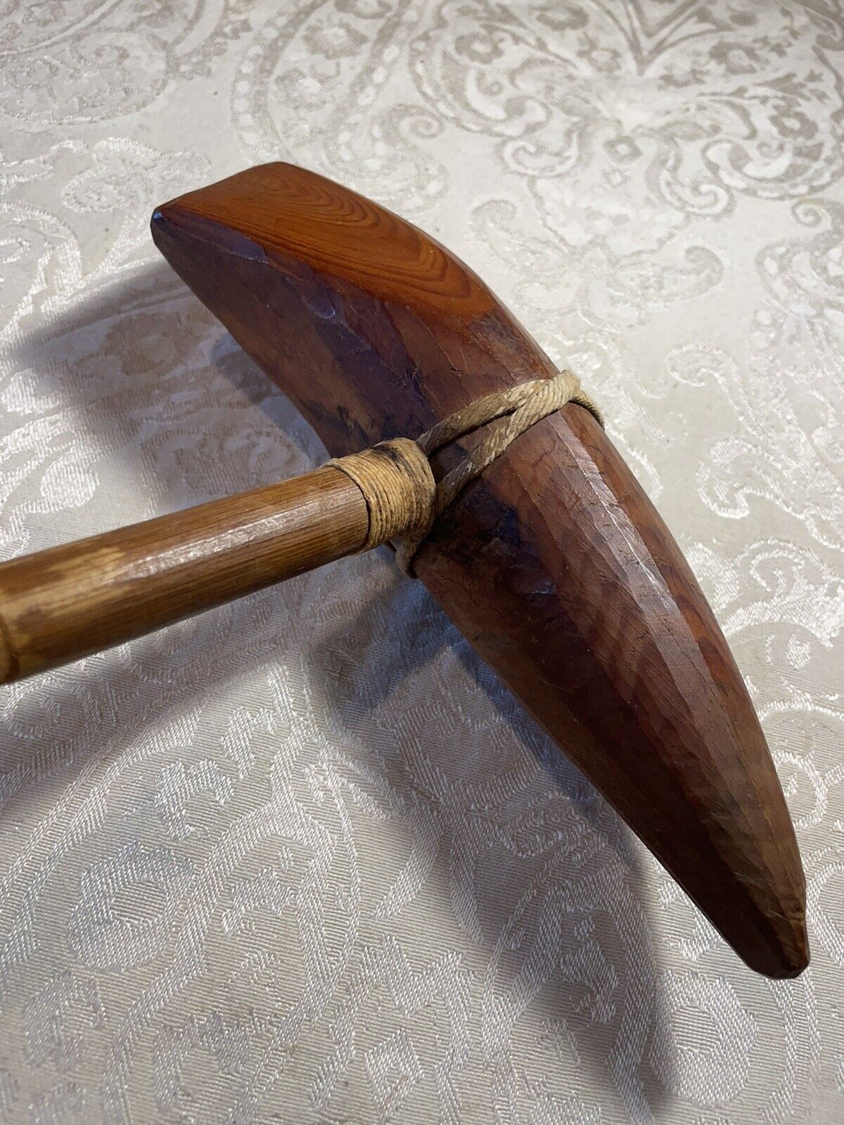 Wooden Axe Head And Handl