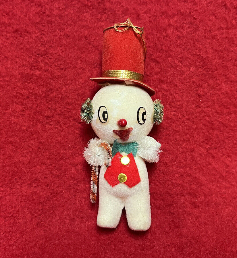 Vintage Frosty The Snowman Christmas Ornament Japan