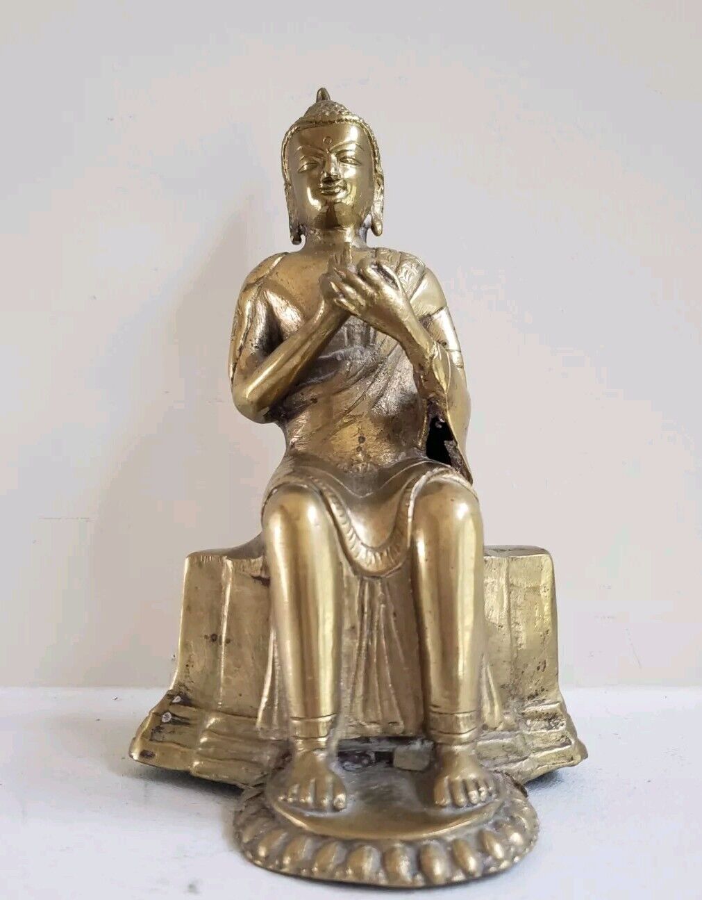 Bronze Sitting Buddha Statue 