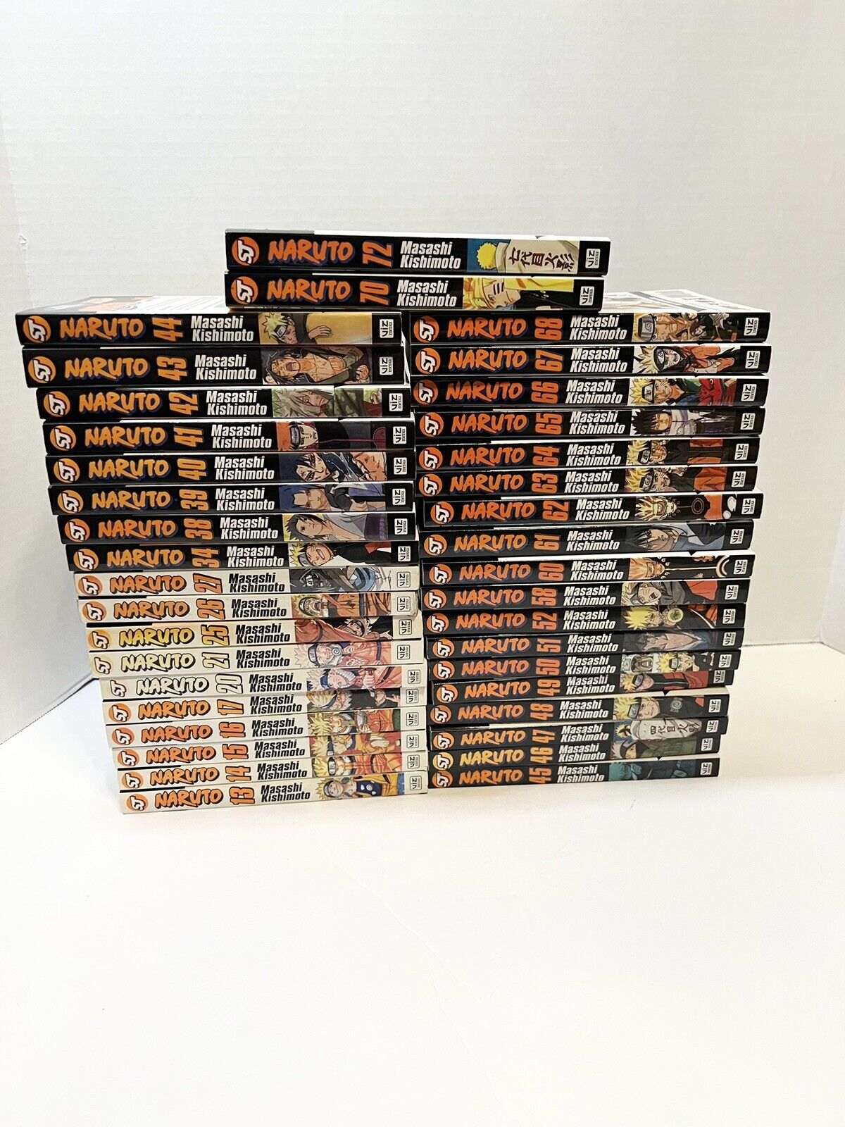 Naruto Manga English Lot of 38 Books ~ Shonen Jump / Masashi Kishimoto