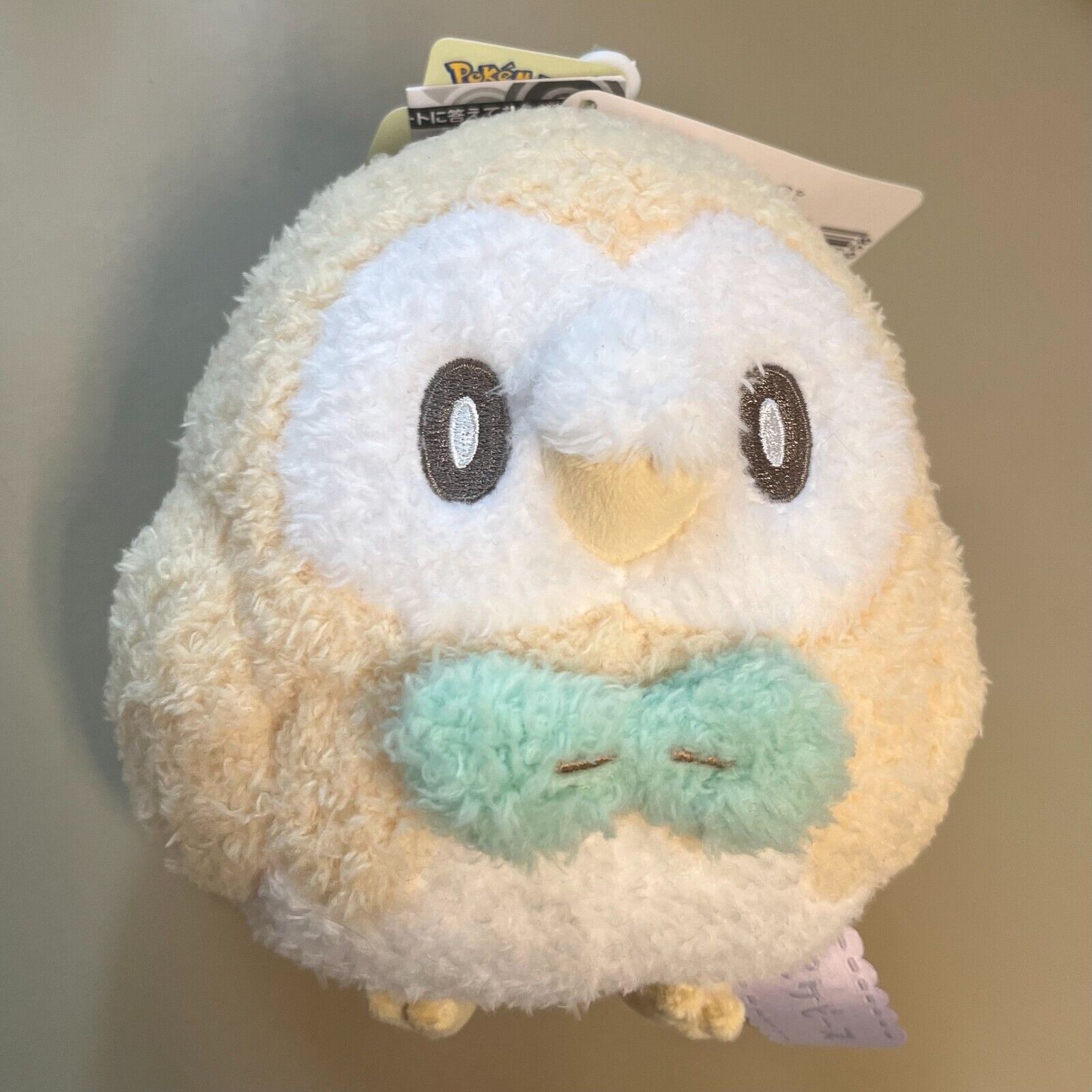 Pokemon Pokepeace Fluffy Rowlet Plush