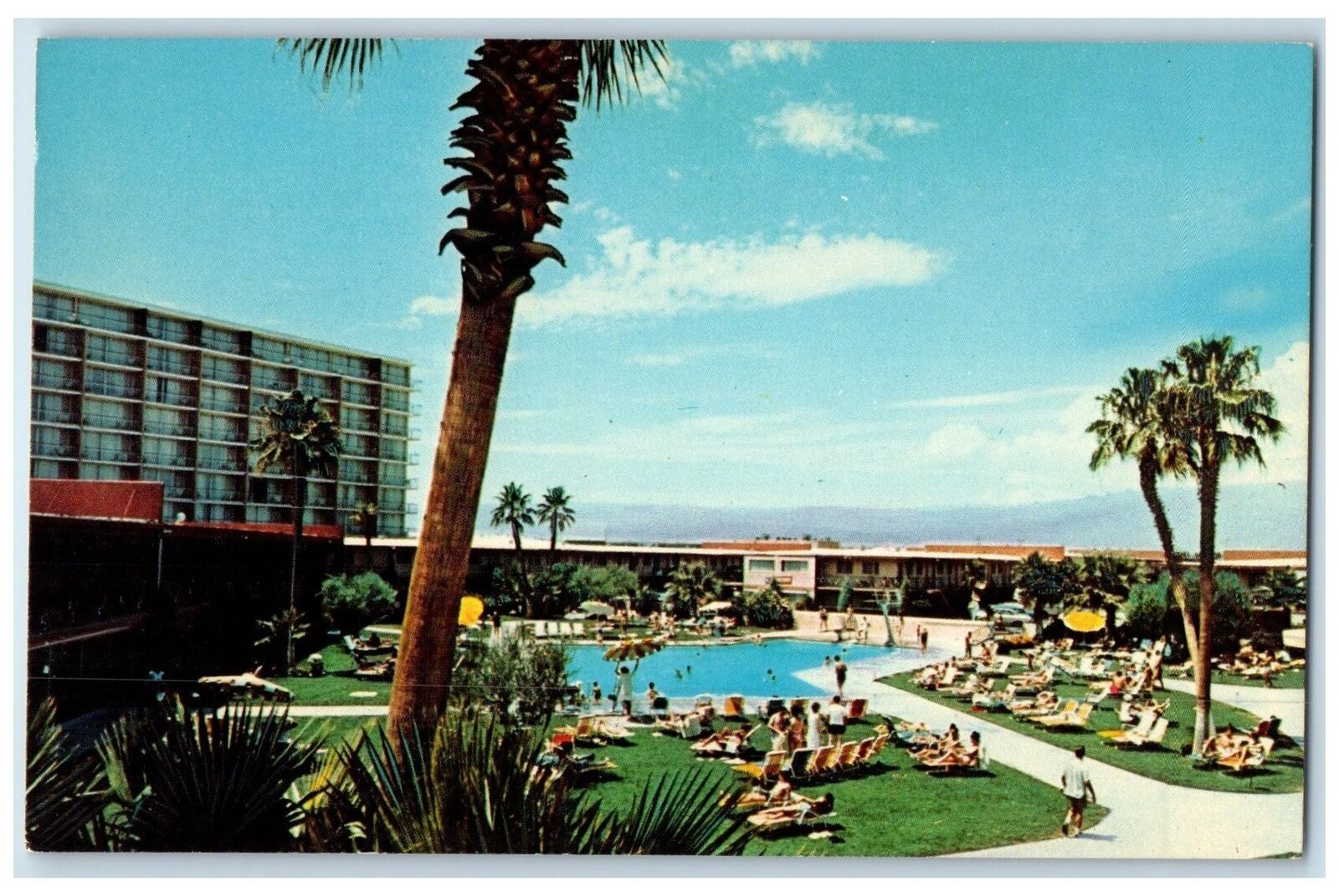 c1960s Stardust Hotel And Country Club Las Vegas NV Unposted Bathing Postcard