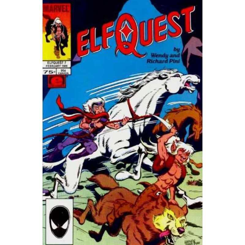 Elfquest #7 1985 series Marvel comics NM Full description below [v}