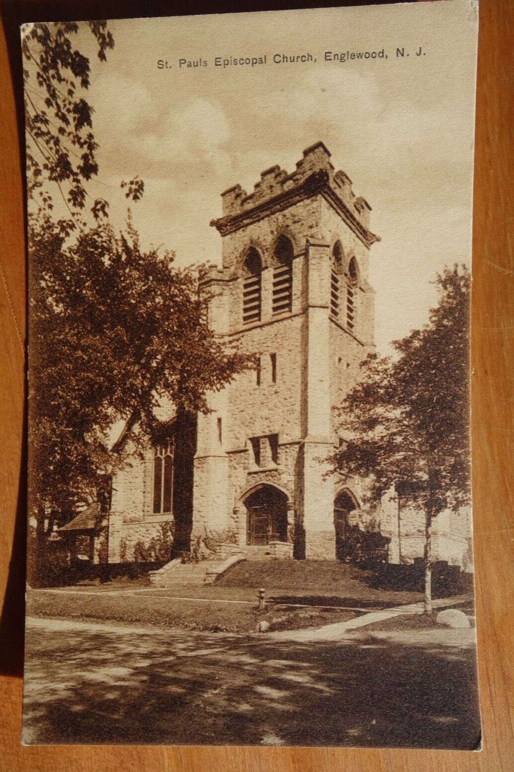 St. Paul\'s Episcopal Church, Englewood NJ New Jersey postcard