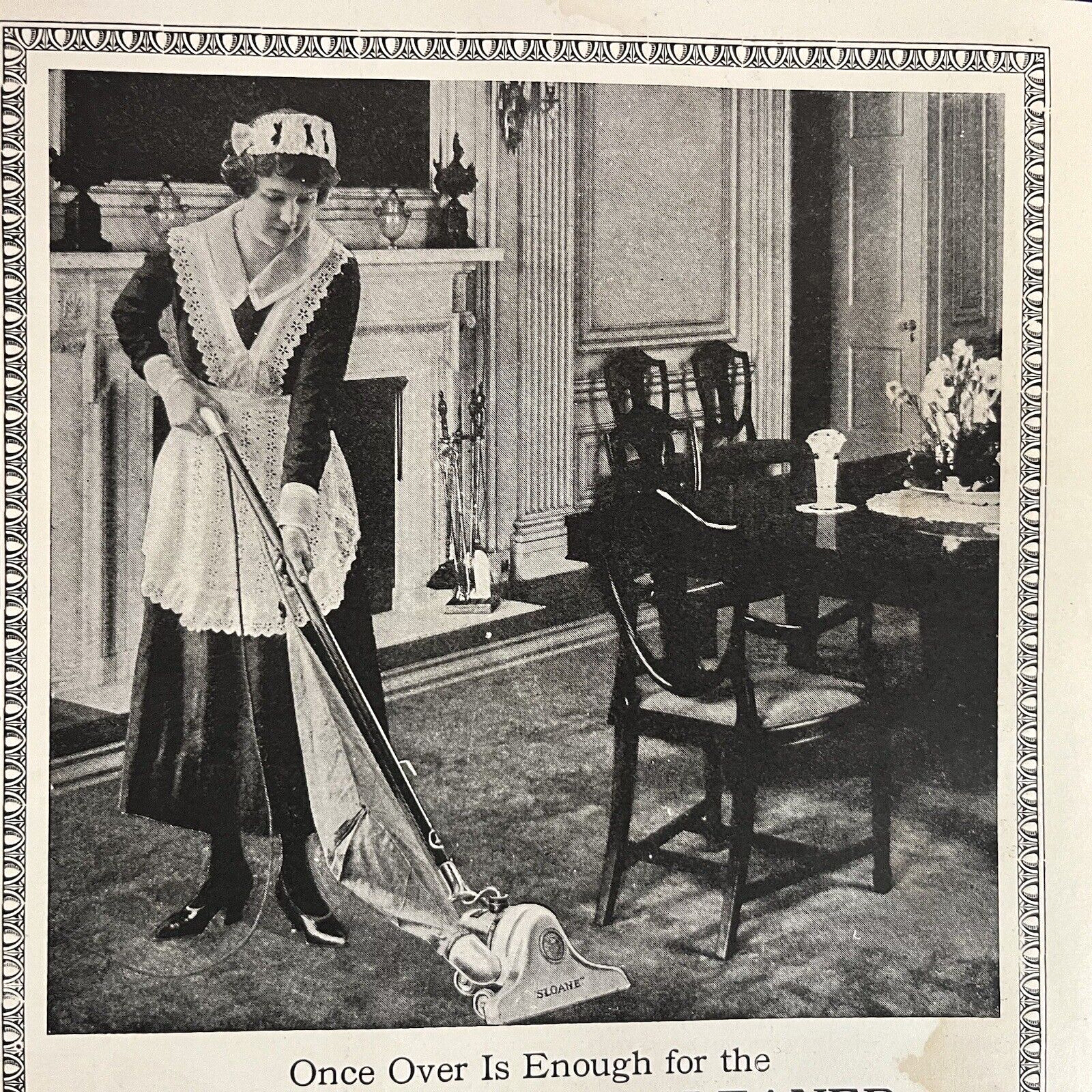 Vintage Ad 1921 Ephemera Sloane Vacuum Cleaner New York