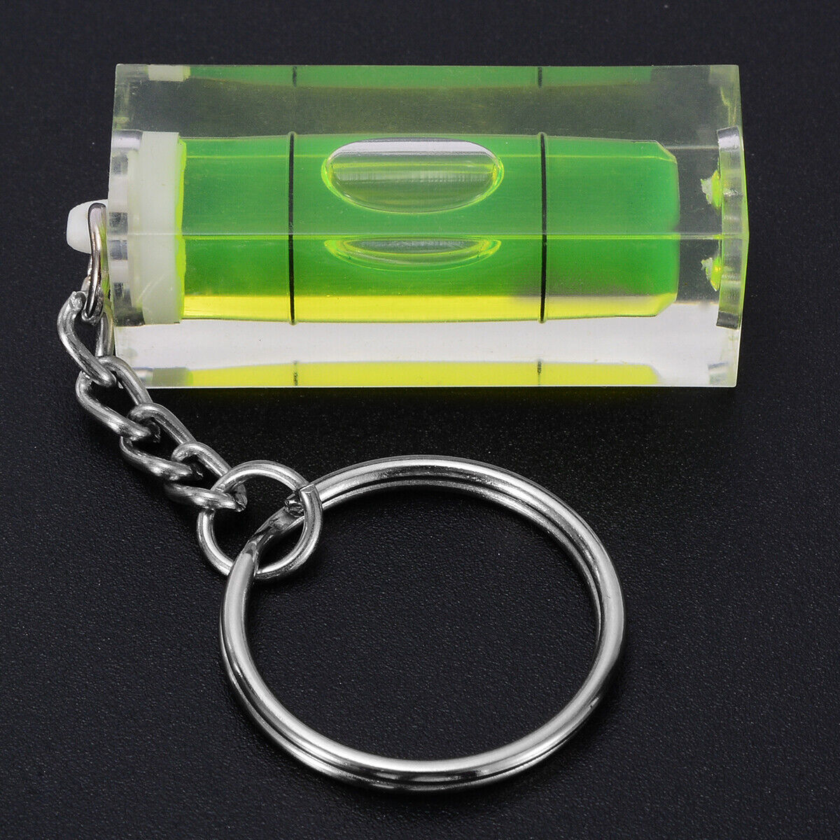 Mini Spirit Level Keyring Keychain Tool DIY Gadget Novelty Gift Stocking filler